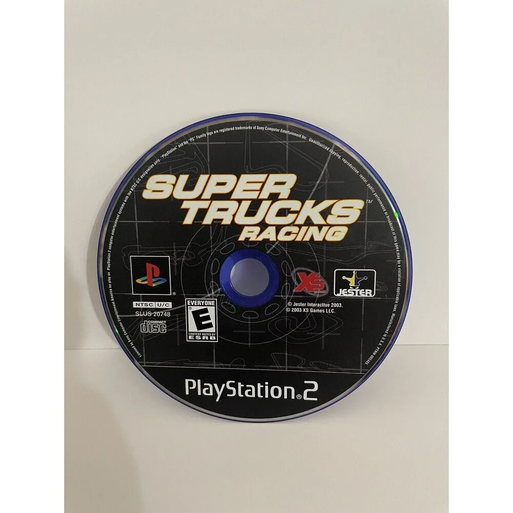 Super Trucks Racing (PS2 Sony PlayStation 2) Disc Only Tested
